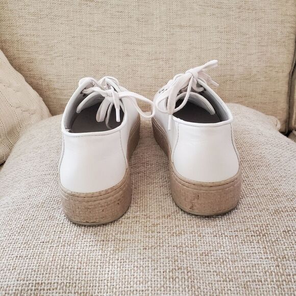 Vince Camuto Calitrie Platform Jute-Toe Sneakers Sz 8 - Picture 11 of 16